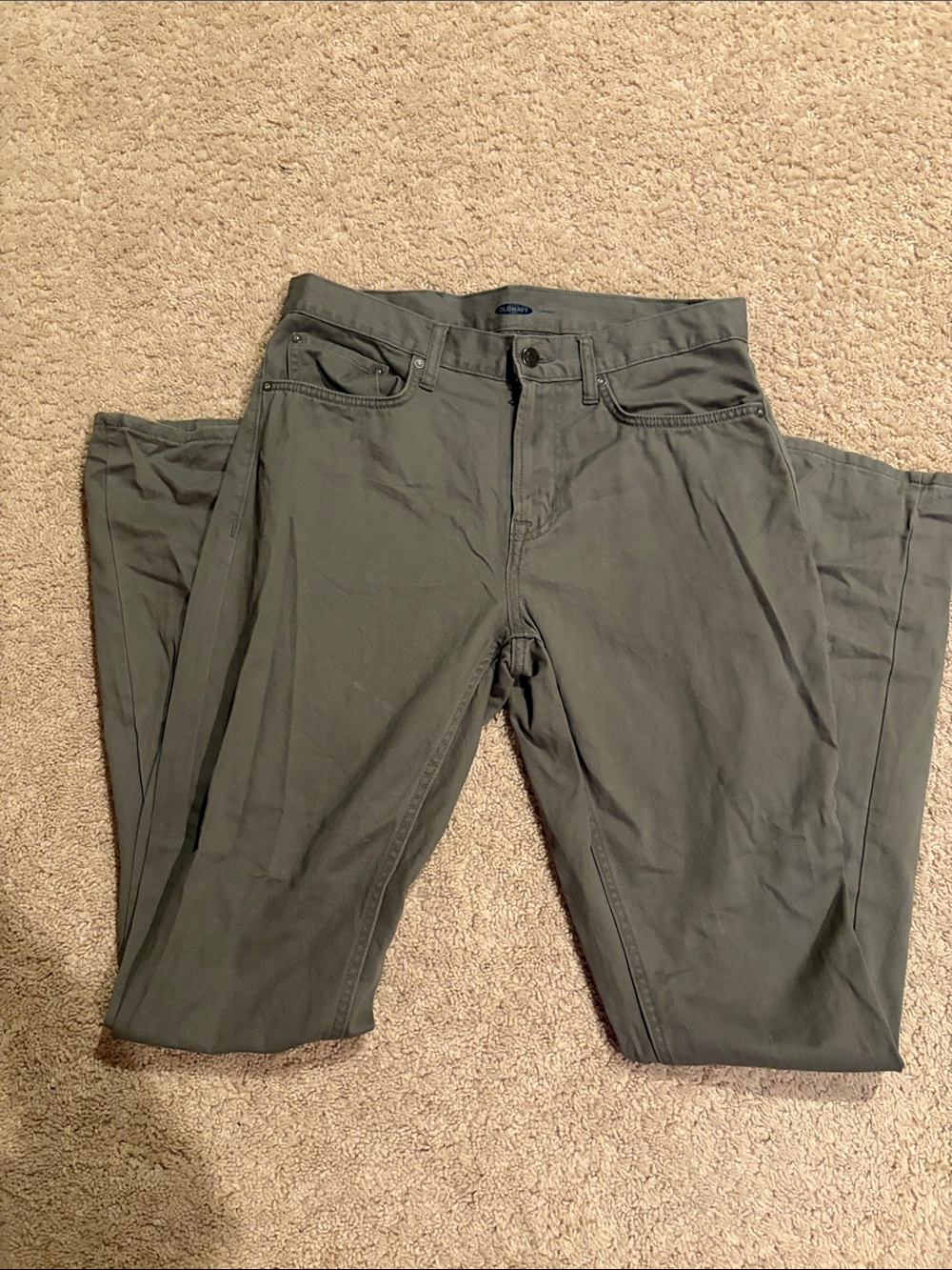 EUC-Men's Old Navy Gray Jeans - Classic Straight Fit